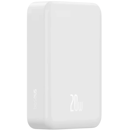Baseus EnerFill FM41 Ultra Mini Magnetic Blanc 20000mAh 20W MagSafe Power Bank