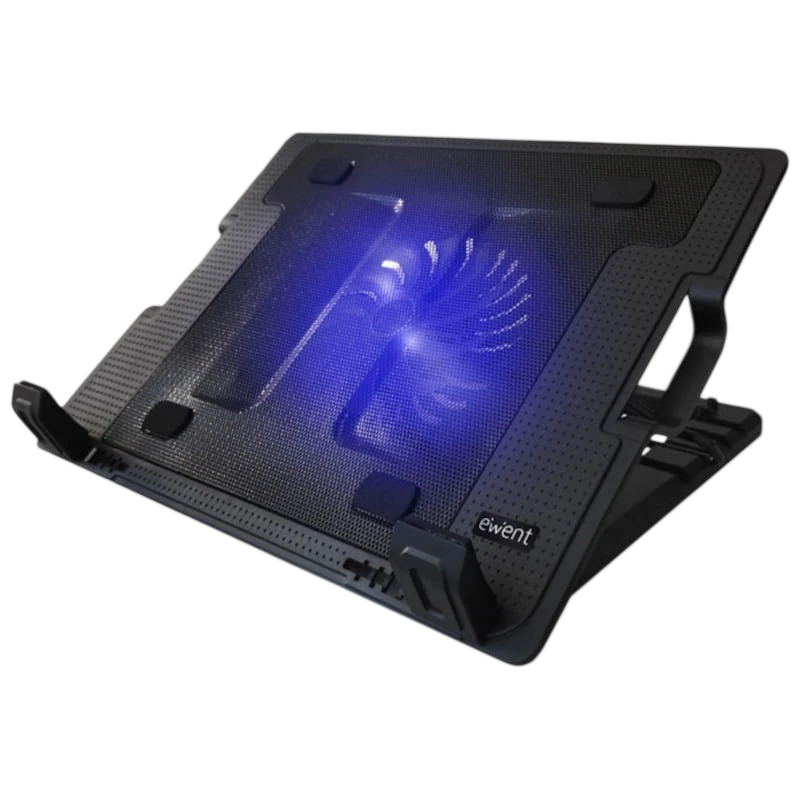 Ewent Ew1258 Noir - Base de refroidissement