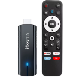 HS89 T15 4GB/32GB Android 14 4K WiFi 6 Bluetooth 5.4 RK3539 TV Stick