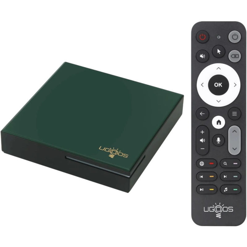 Ugoos SK4 Pro Android 14 4K Dolby Vision WiFi 6 Bluetooth S905X5M-K Gigabit TV Box