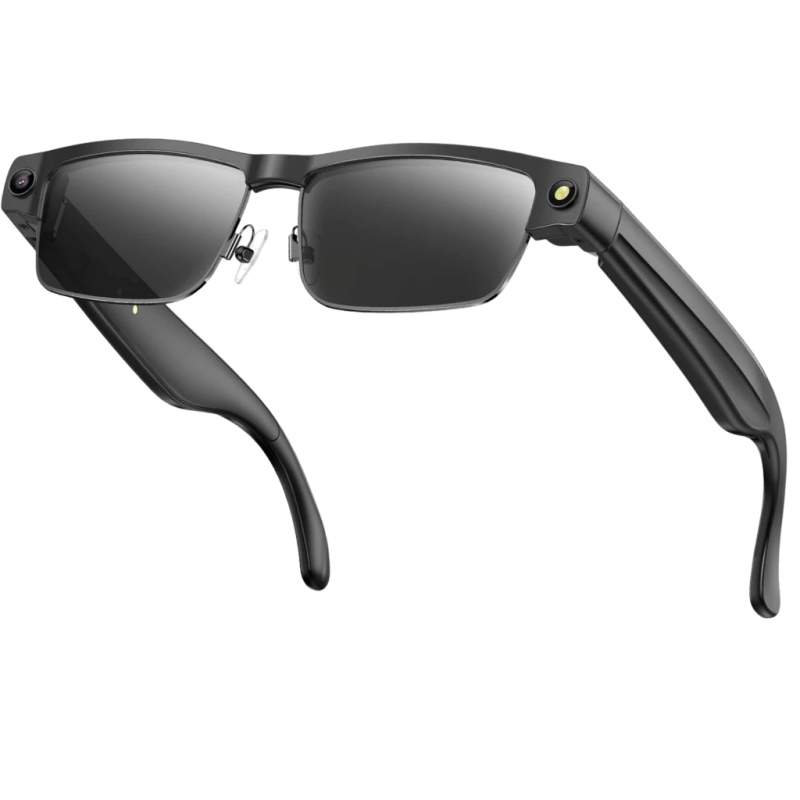 M02C AI Sunglasses avec caméra 8MP traduction IA Lunettes connectées