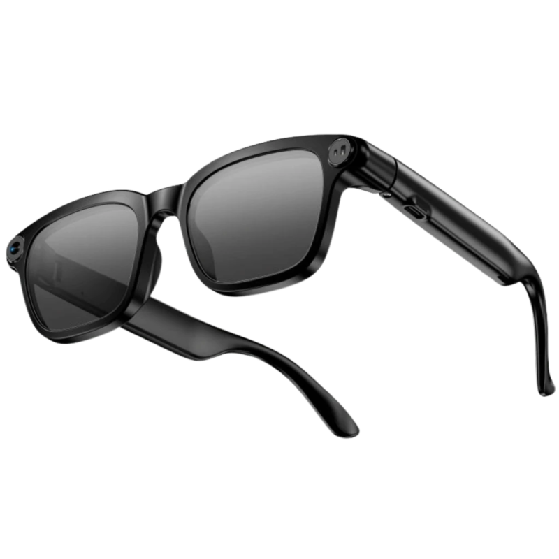 M08 AI Sunglasses avec caméra 8MP et traduction IA Lunettes connectées