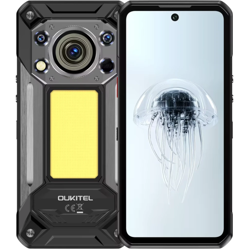 Oukitel WP500 5G 12GB/1TB Noir 6,78 pouces 108MP 10000mAh NFC