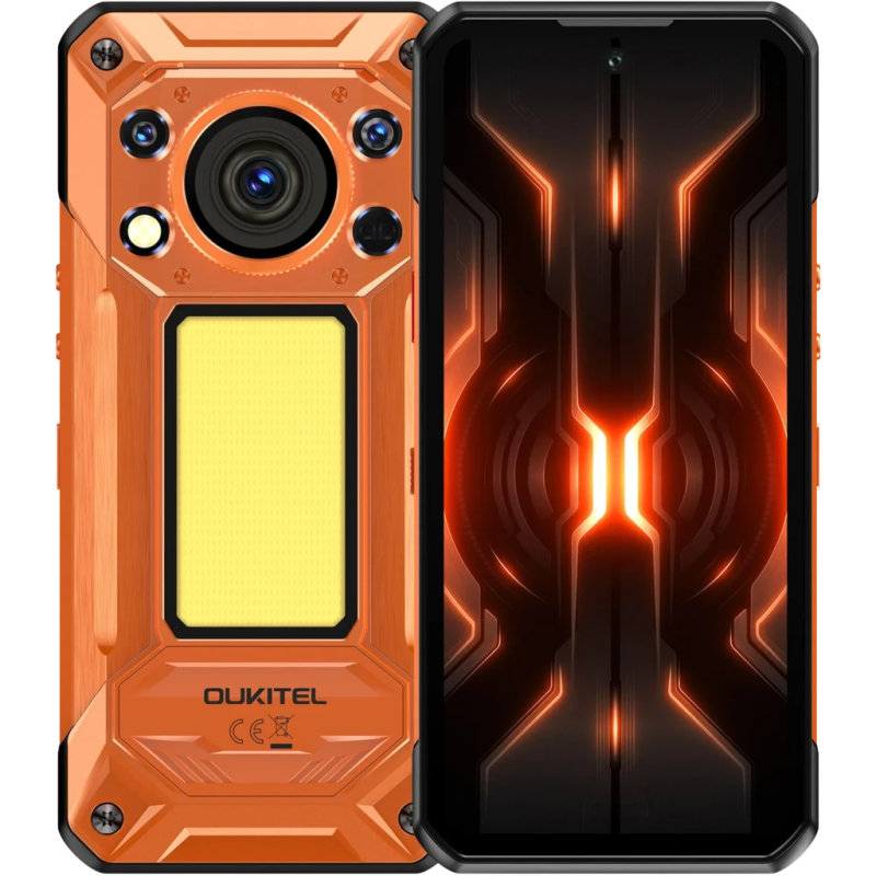 Oukitel WP500 5G 12GB/1TB Orange IP68 6,78 pouces 108MP 10000mAh NFC